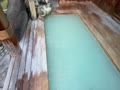 高湯温泉　ひげの家　男性用の露天風呂